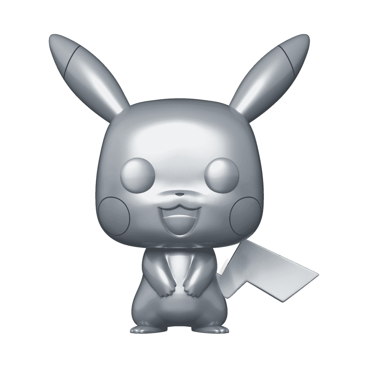 Pokemon - Pikachu #353 25th Anniversary Silver Pop! Vinyl Figure