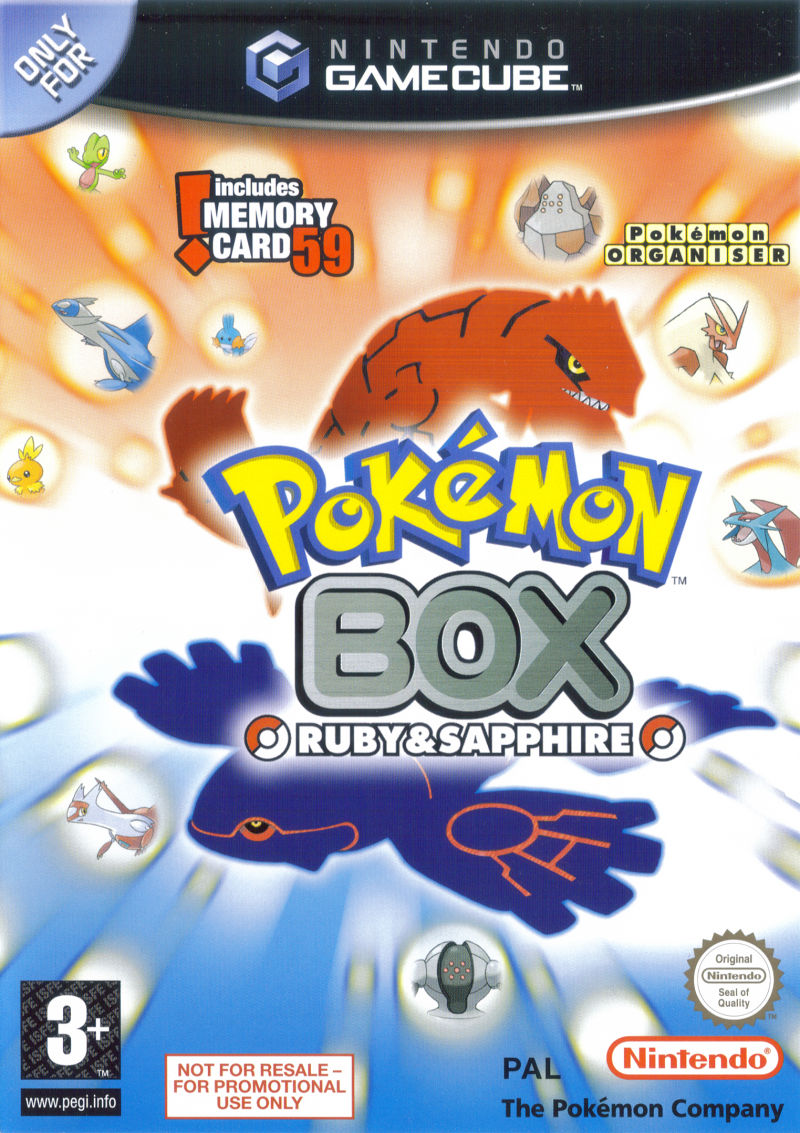 Pokémon Box: Ruby & Sapphire - Nintendo GameCube