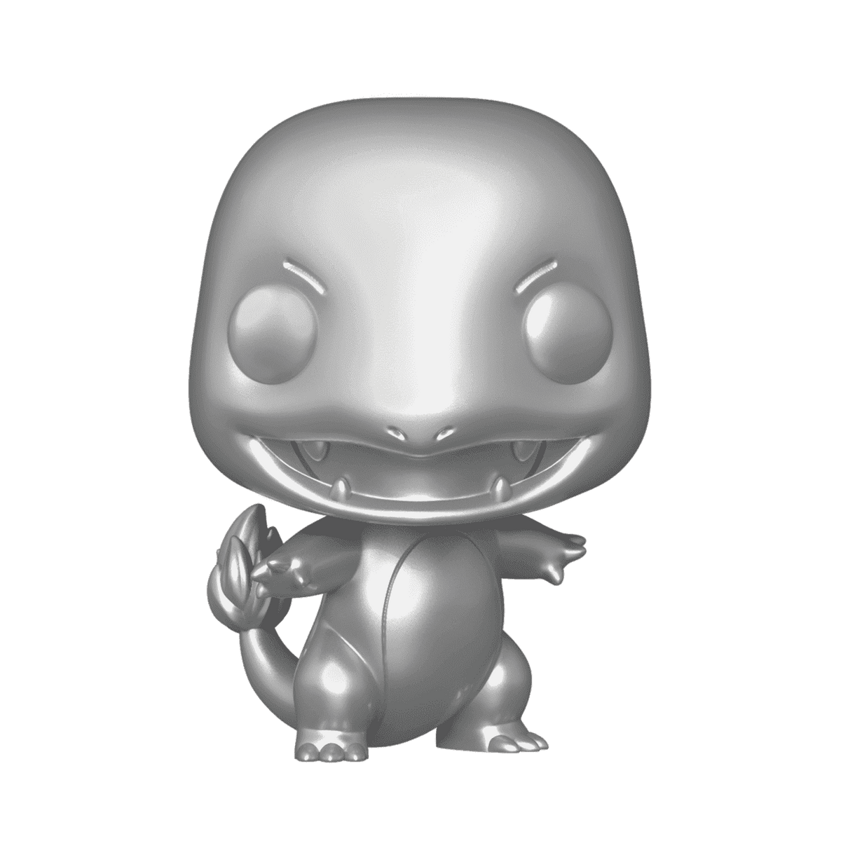 Pokemon - Charmander 25th Anniversary Silver #455 Pop! Vinyl Figure