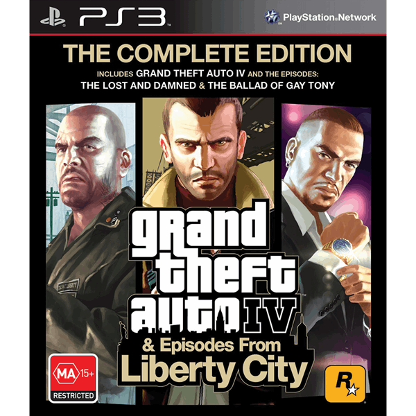 Grand Theft Auto IV + Episodes from Liberty City - PlayStation 3 PS3