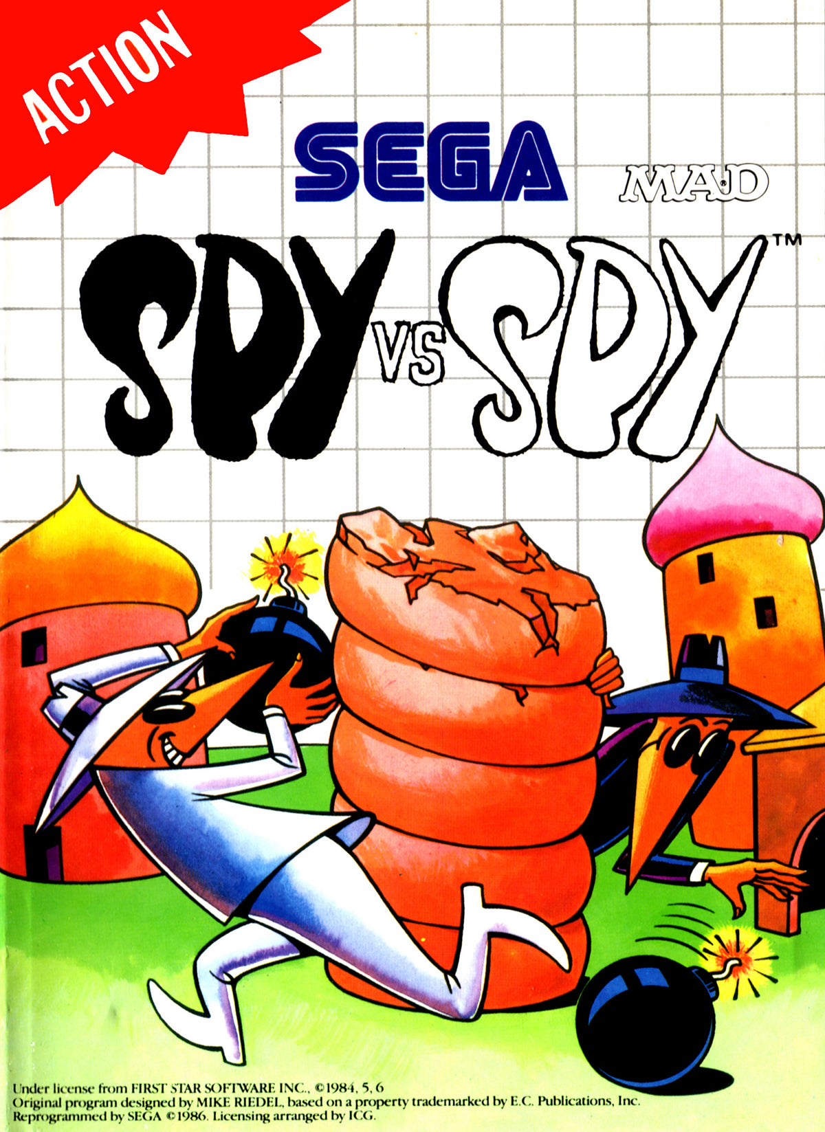 Spy vs. Spy - Sega Master System