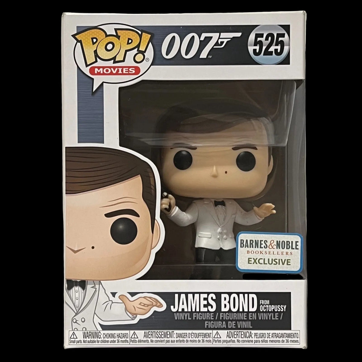 James Bond from Octopussy #525 Barnes & Noble Exclusive Pop! Vinyl Figure