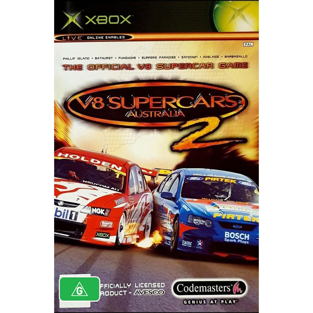 V8 Supercars Australia 2 - Xbox Original