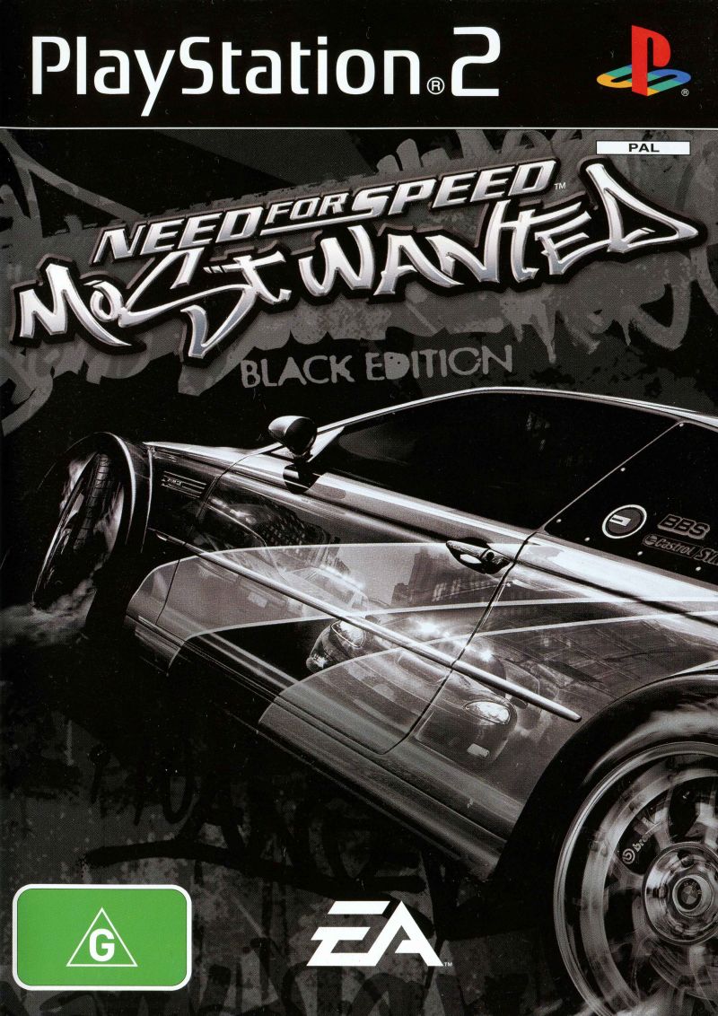 Need for Speed Most Wanted Black Edition - PlayStation 2 PS2