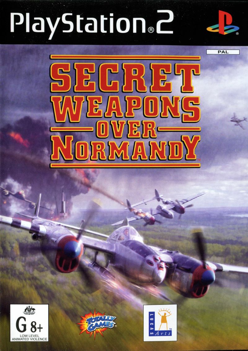 Secret Weapons Over Normandy - PlayStation 2 PS2