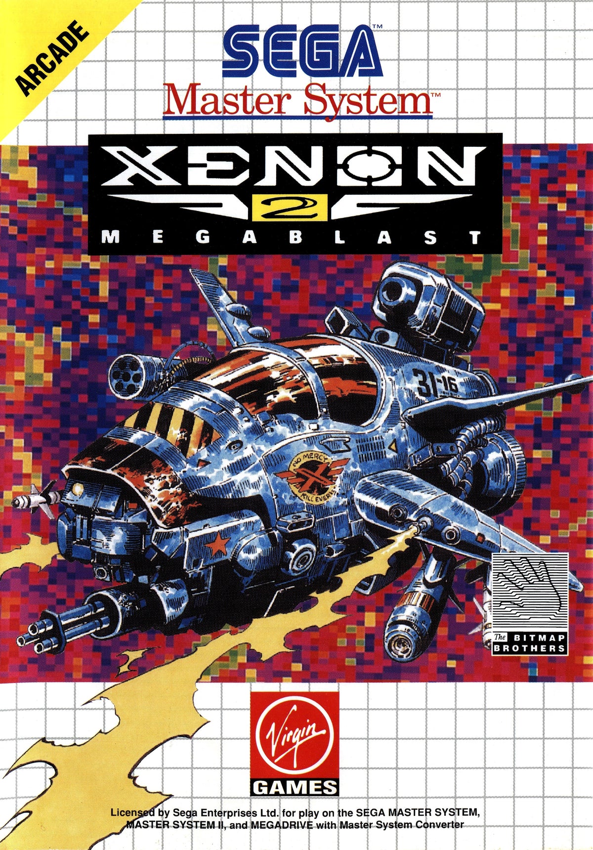 Xenon 2 Megablast - Sega Master System