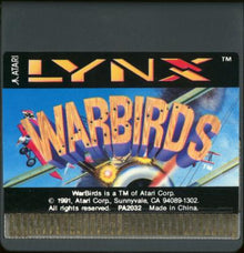 Warbirds - Atari Lynx (Cartridge)