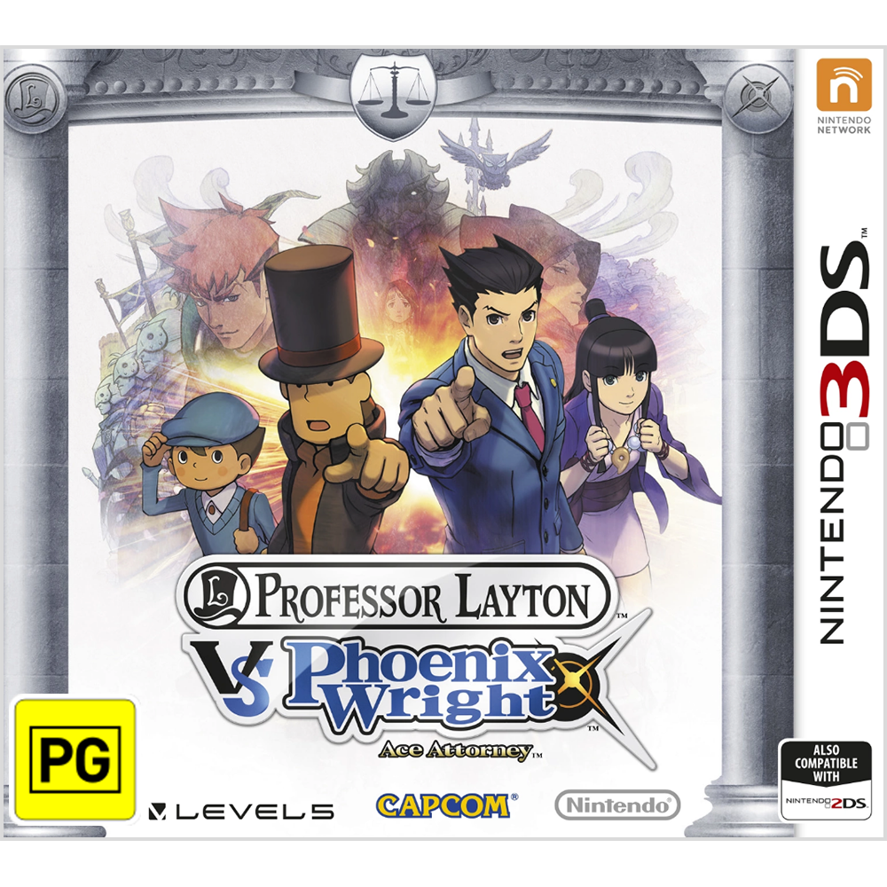 Professor Layton vs. Phoenix Wright: Ace Attorney - Nintendo 3DS