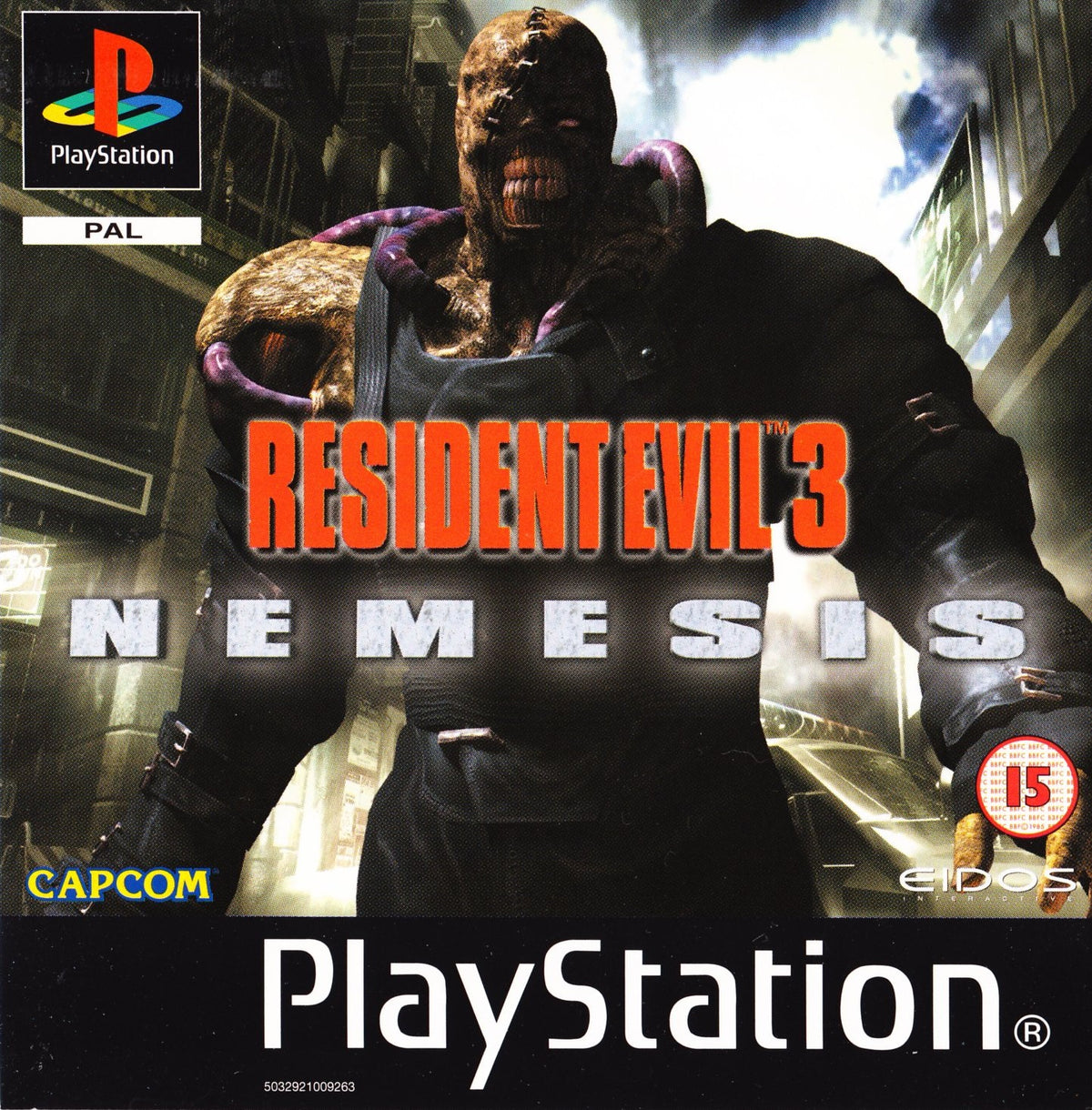 Resident Evil 3: Nemesis - PlayStation 1 PS1