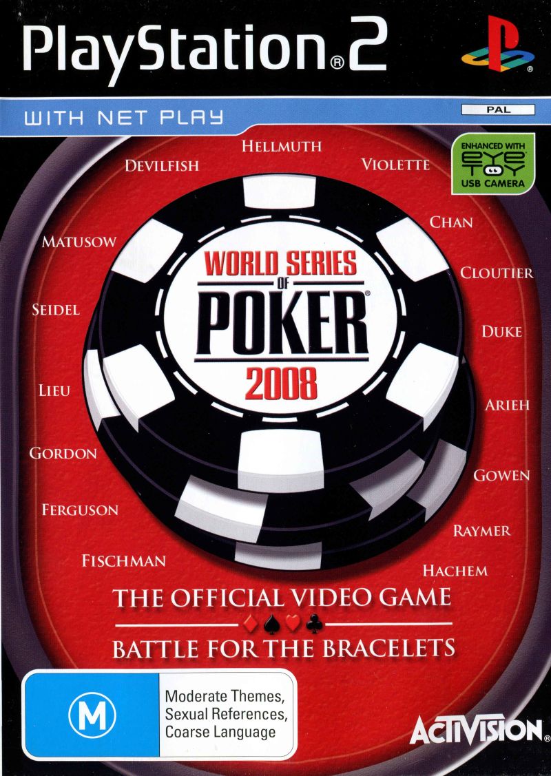 World Series of Poker 2008: Battle for the Bracelets - PlayStation 2 PS2