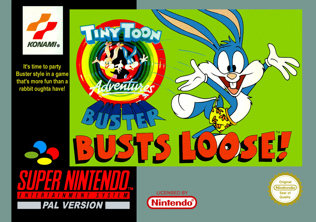 Tiny Toon Adventures: Buster Busts Loose! - Super Nintendo SNES (Boxed)