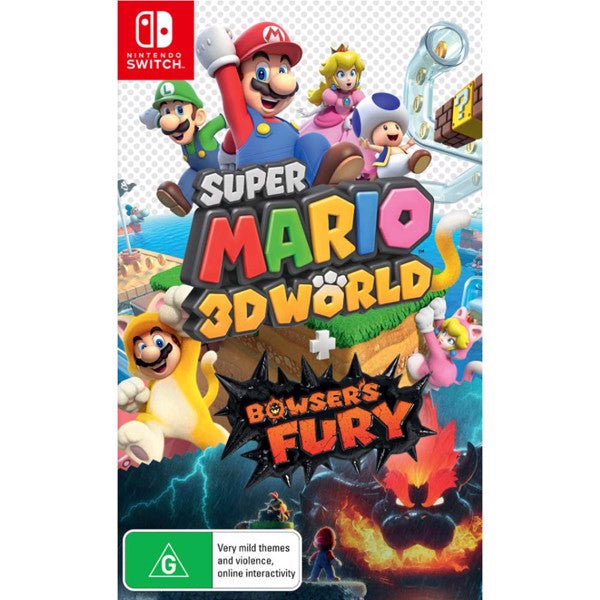 Super Mario 3D World + Bowser's Fury - Nintendo Switch