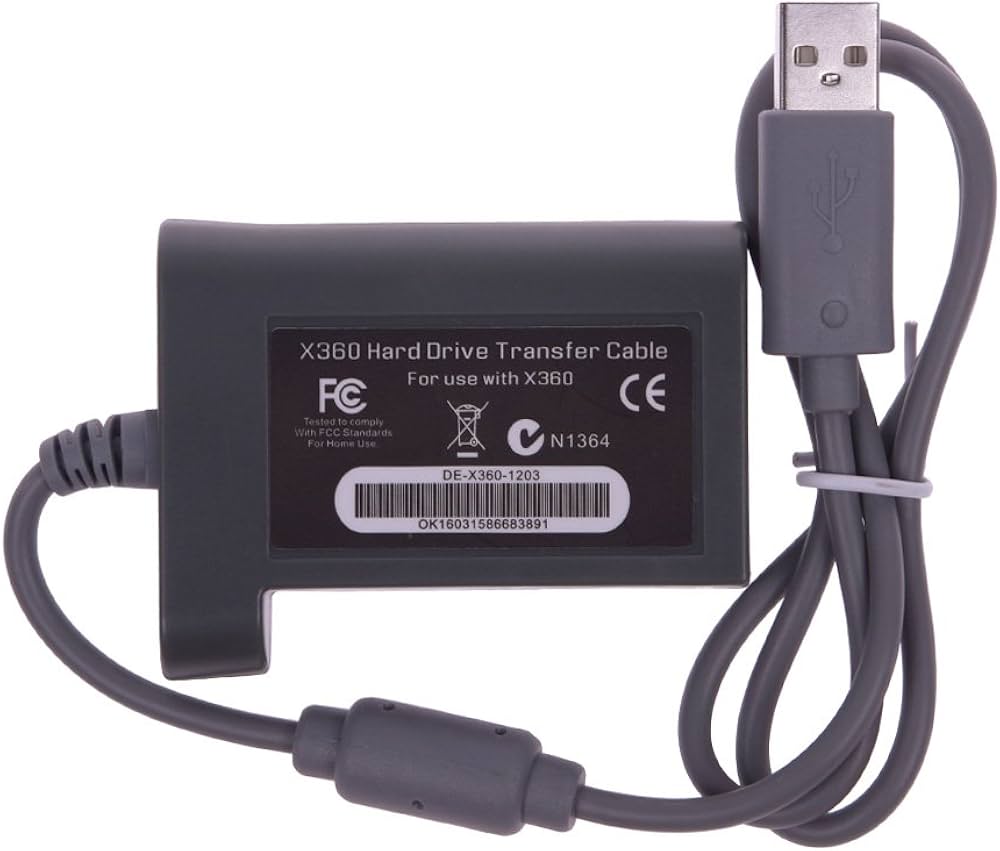 Xbox 360 Hard Drive Transfer Cable