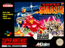 Super Smash TV - Super Nintendo SNES