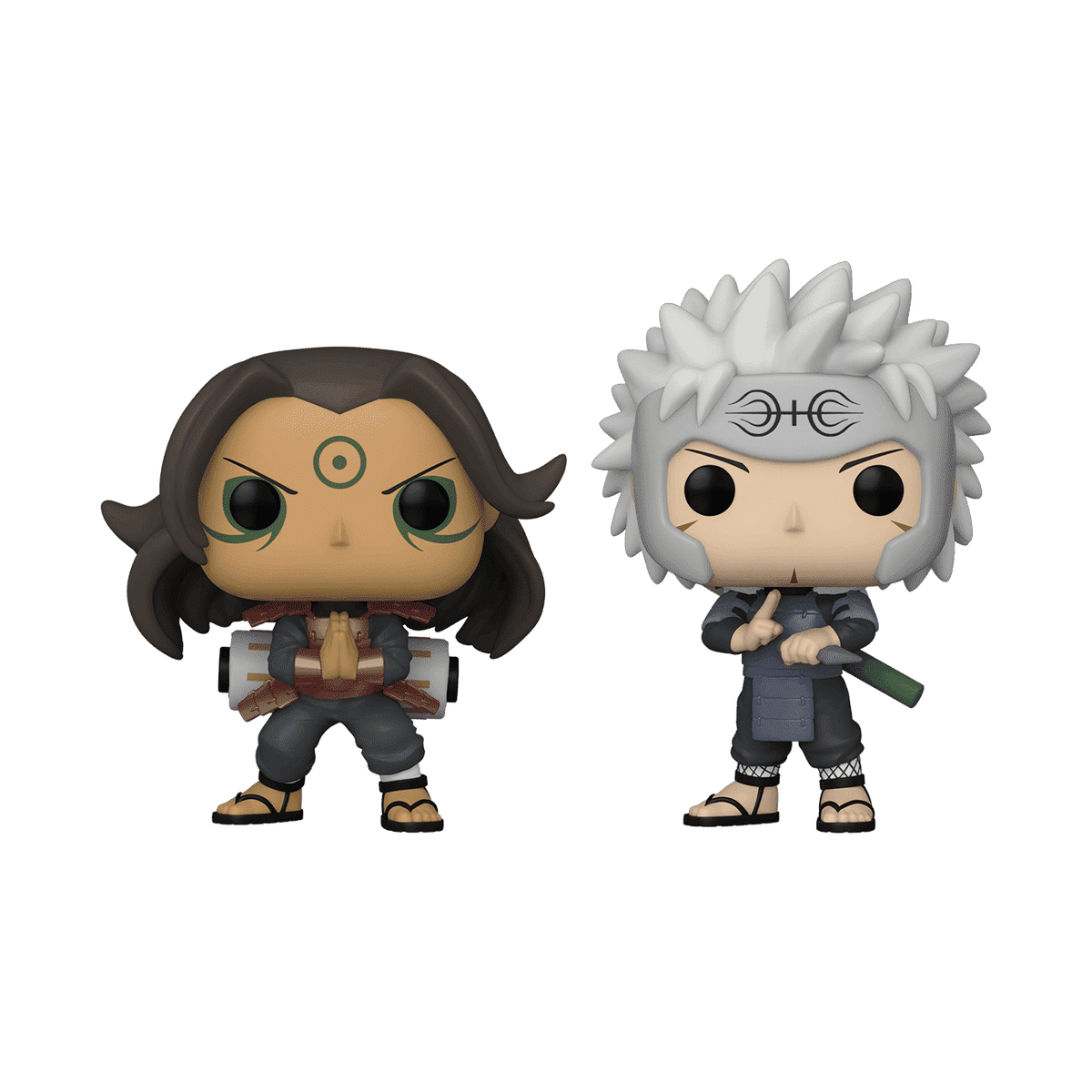 Naruto: Shippuden - Hashirama & Tobirama 2 Pack Pop! Vinyl Figure