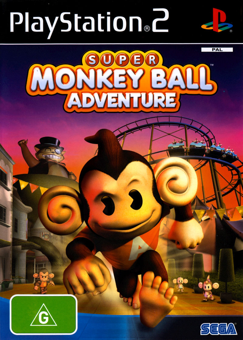 Super Monkey Ball Adventure - PlayStation 2 PS2