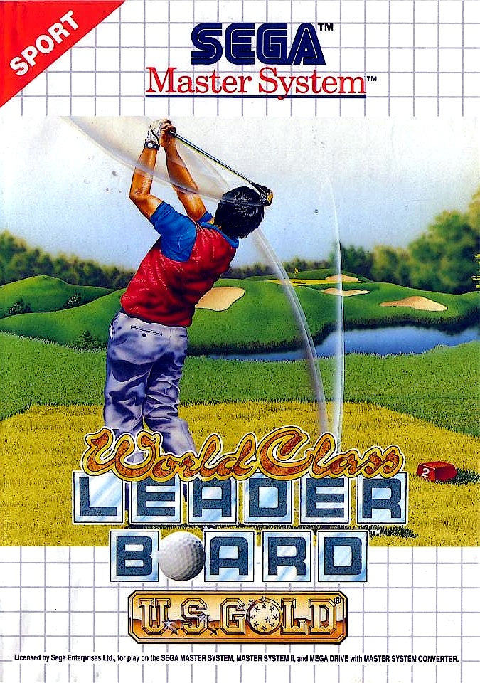 World Class Leader Board - Sega Master System