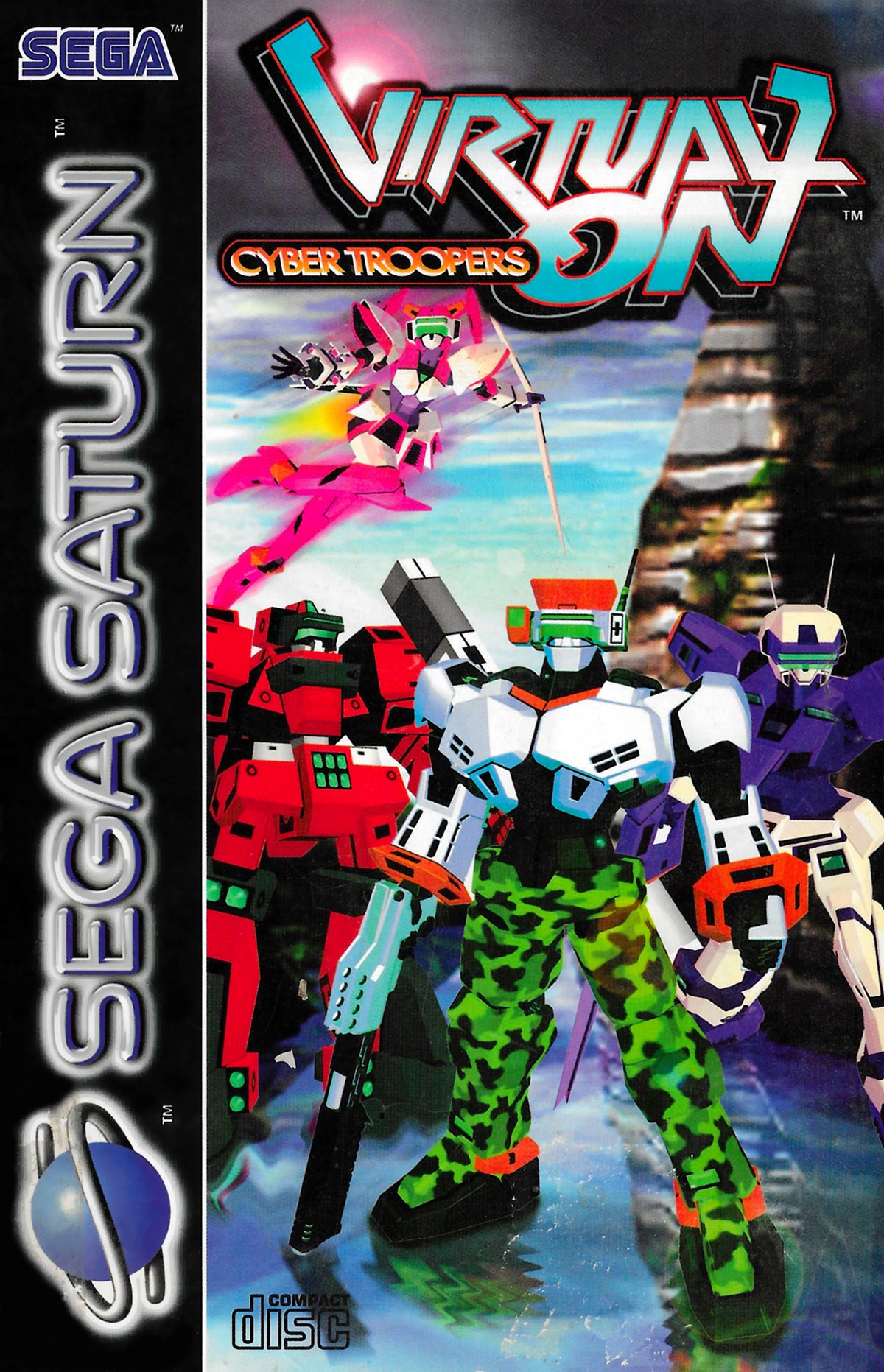 Virtual On: Cyber Troopers - Sega Saturn