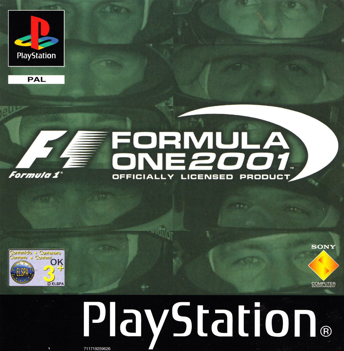 Formula One 2001 - PlayStation 1 PS1