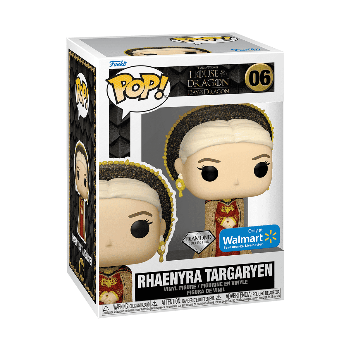 House of the Dragon - Rhaenyra Targaryen #06 Diamond Collection Pop! Vinyl Figure