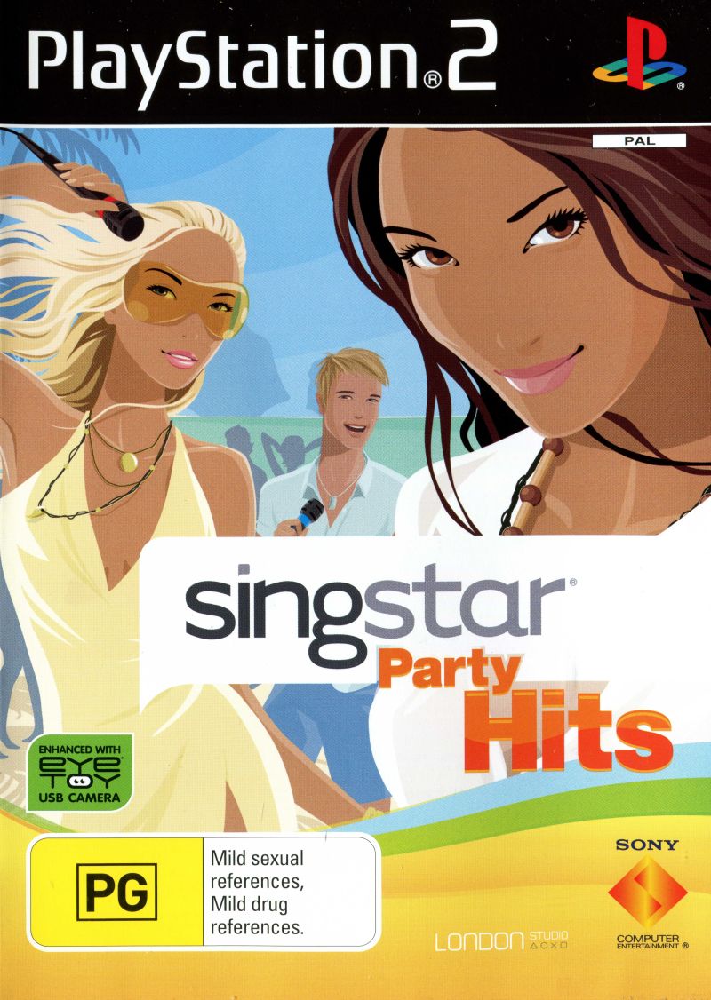 SingStar Party Hits - PlayStation 2 PS2