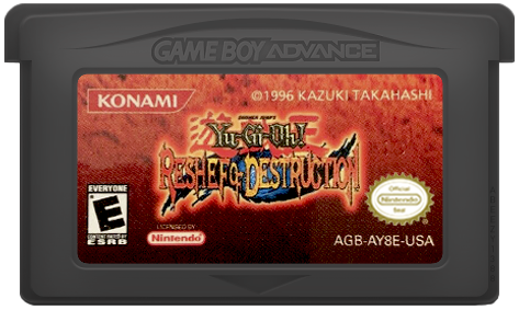 Yu-Gi-Oh! Reshef of Destruction - Nintendo Game Boy Advance GBA (Cartridge)