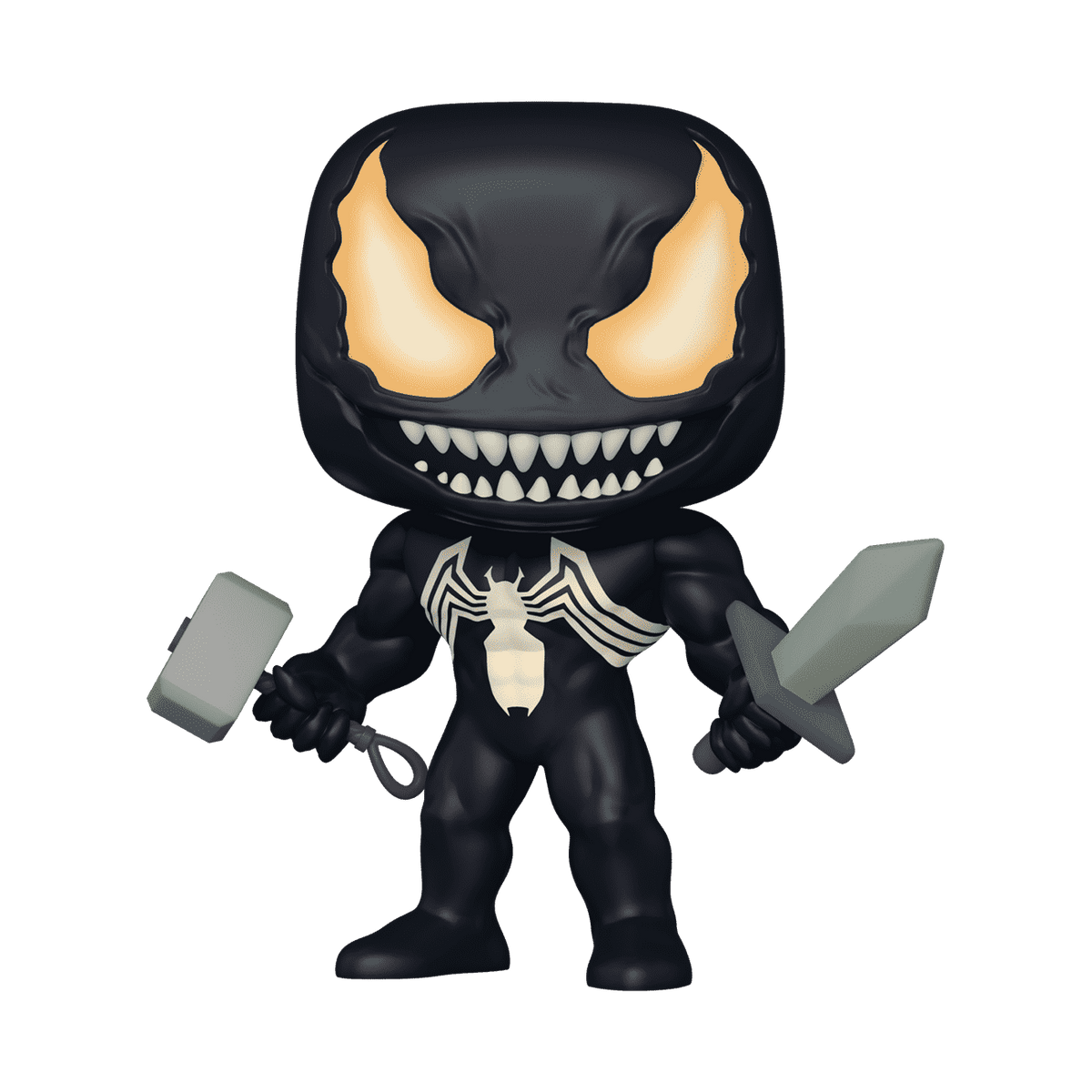 Marvel - Venom with Mjolnir and Sword Glow in The Dark #1141 Pop! Vinyl Figure