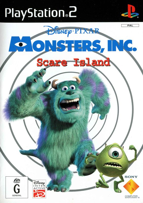 Disney Pixar's Monsters, Inc. Scare Island - PlayStation 2 PS2