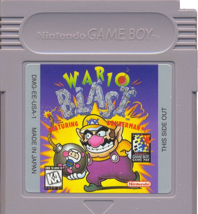 Wario Blast: Featuring Bomberman! - Nintendo Game Boy (Cartridge)