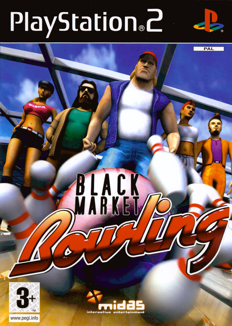 Black Market Bowling - PlayStation 2 PS2