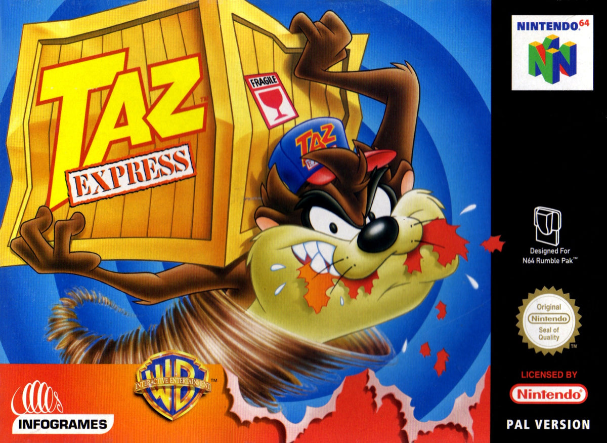 Taz Express - Nintendo 64 N64 (Boxed)