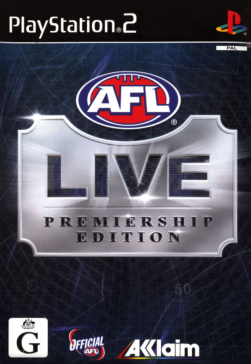 AFL Live: Premiership Edition - PlayStation 2 PS2