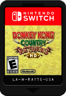 Donkey Kong Country Returns HD - Nintendo Switch (Cartridge)