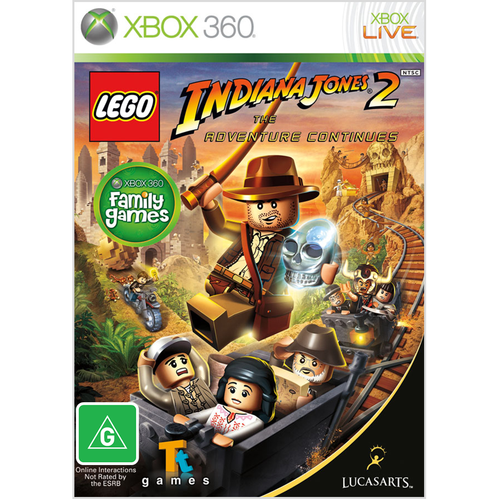 LEGO Indiana Jones 2: The Adventure Continues - Xbox 360