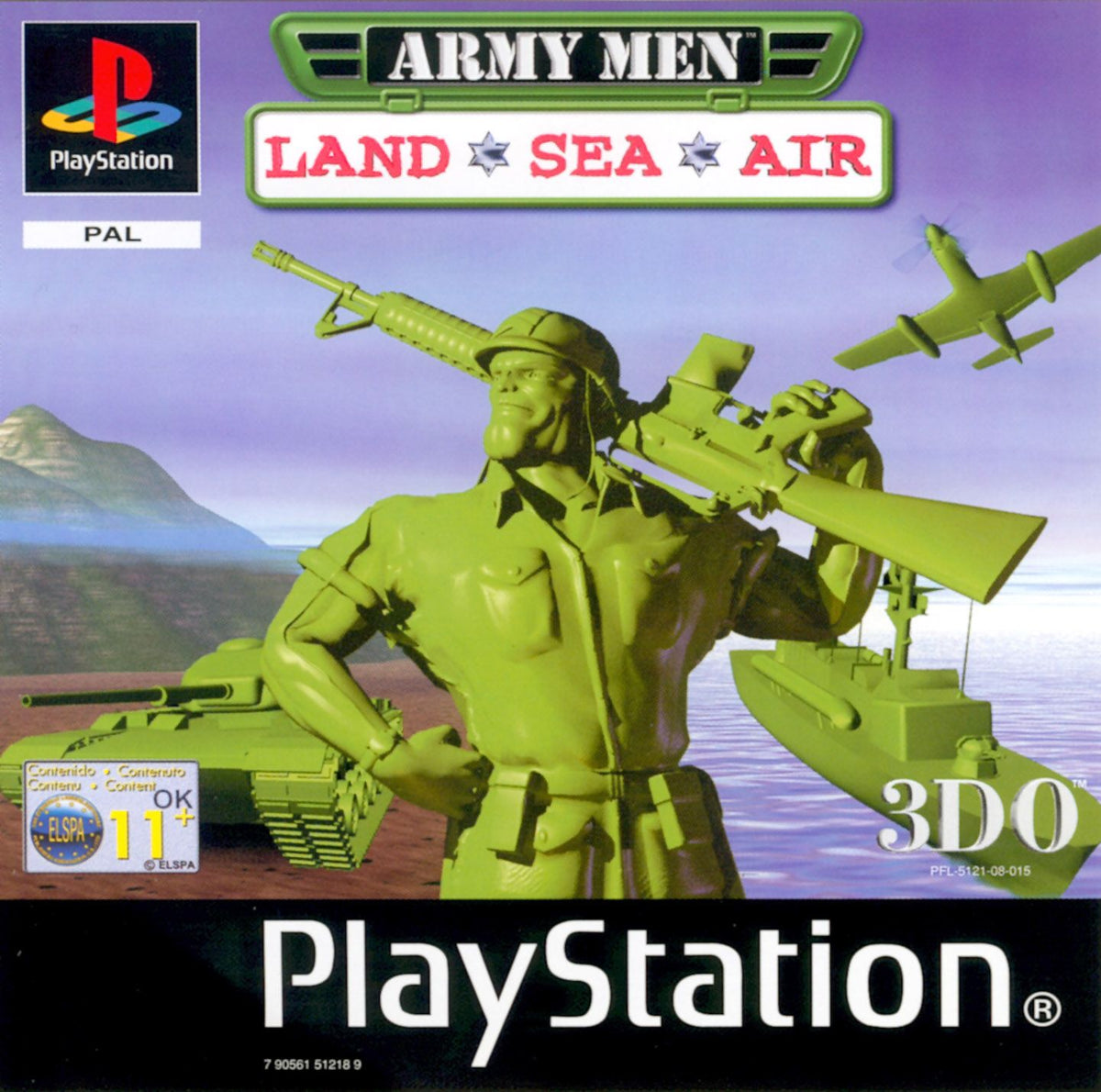 Army Men: Land, Sea, Air - PlayStation 1 PS1