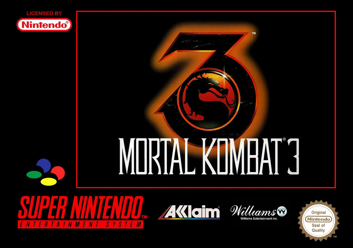 Mortal Kombat 3 - Super Nintendo SNES (Boxed)