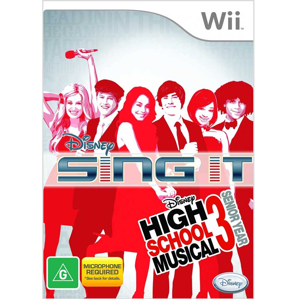 Disney Sing It: High School Musical 3 - Nintendo Wii