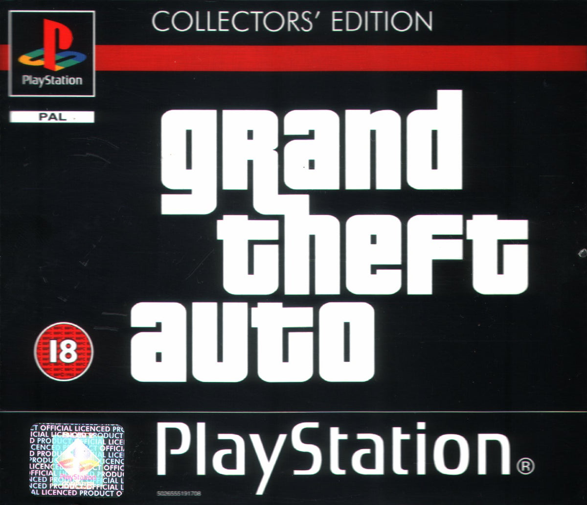 Grand Theft Auto: Collectors' Edition - PlayStation 1 PS1