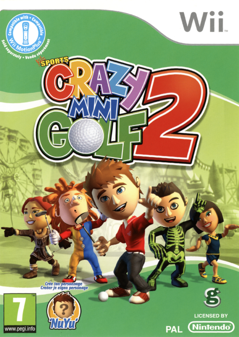 Kidz Sports: Crazy Mini Golf 2 - Nintendo Wii