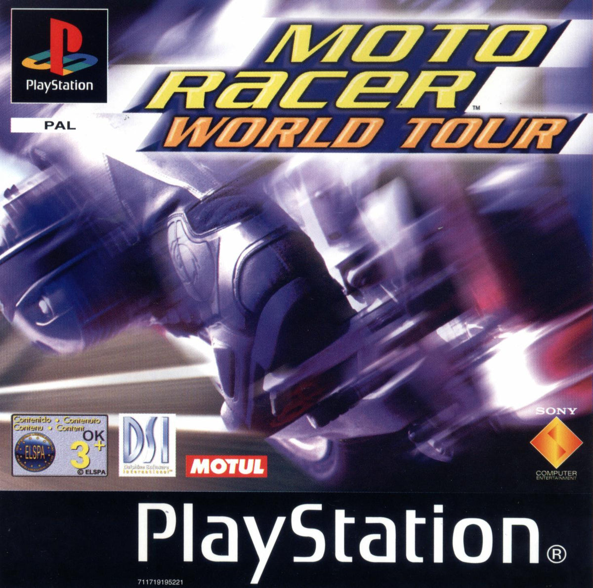 Moto Racer World Tour - PlayStation 1 PS1