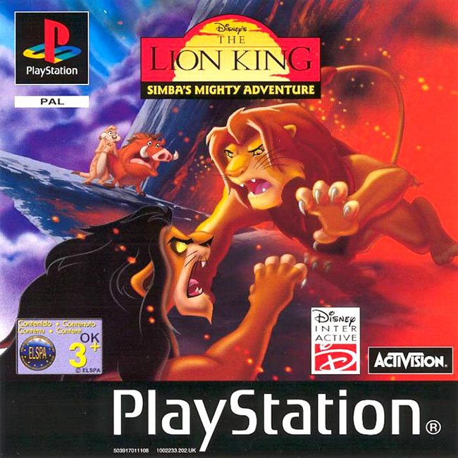 Disney's The Lion King: Simba's Mighty Adventure - PlayStation 1 PS1