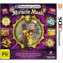 Professor Layton and the Miracle Mask - Nintendo 3DS
