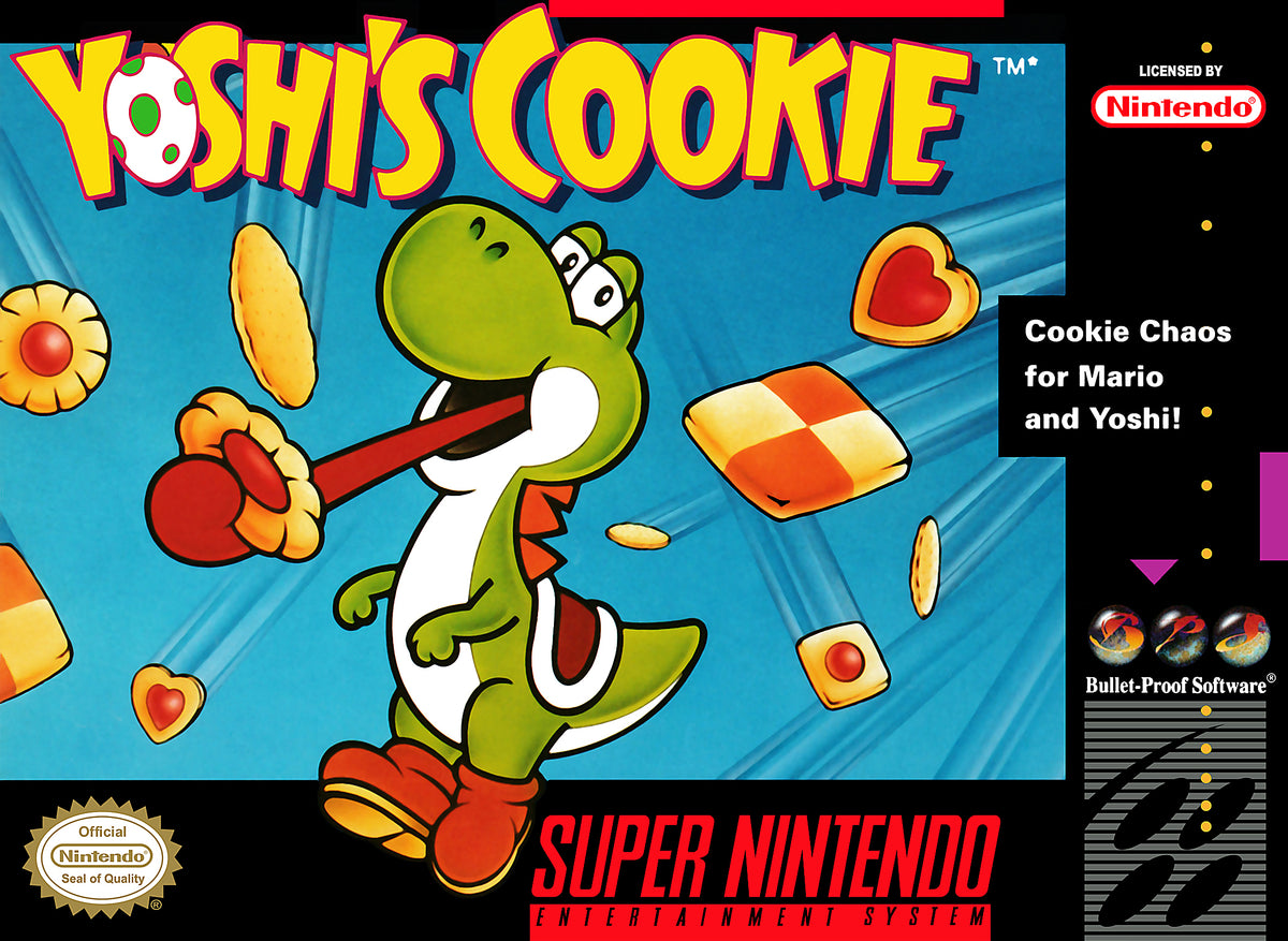 Yoshi's Cookie - Super Nintendo SNES (Cartridge)