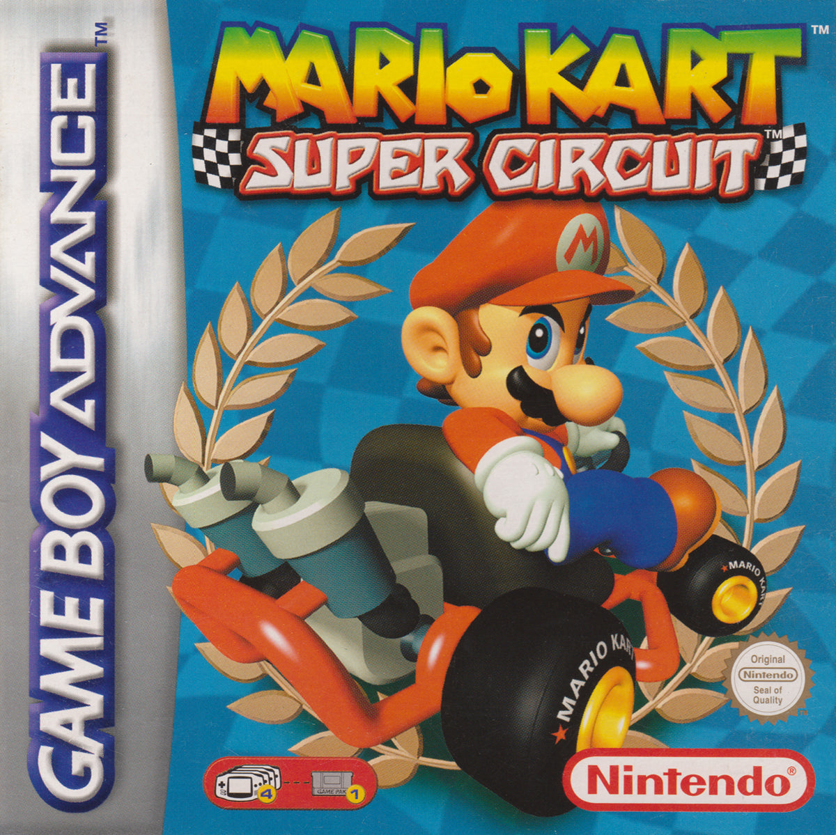 Mario Kart: Super Circuit - Nintendo Game Boy Advance GBA (Boxed)