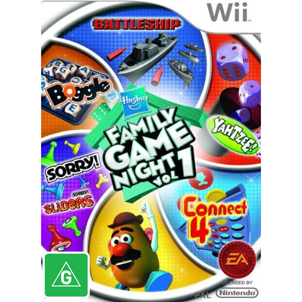 Hasbro Family Game Night - Nintendo Wii
