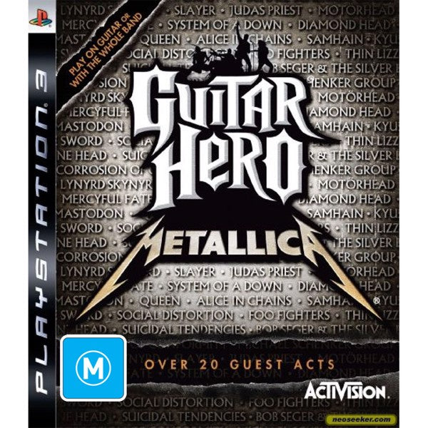 Guitar Hero: Metallica - PlayStation 3 PS3