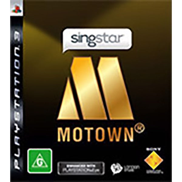 SingStar Motown - PlayStation 3 PS3