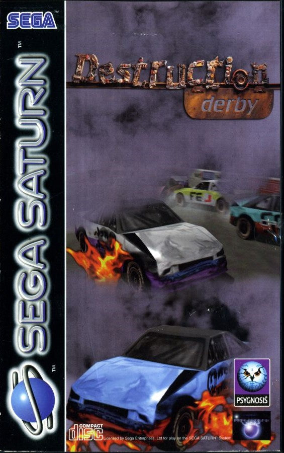 Destruction Derby - Sega Saturn