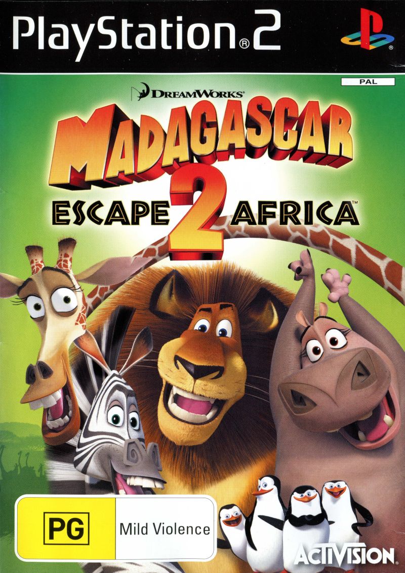 Madagascar: Escape 2 Africa - PlayStation 2 PS2