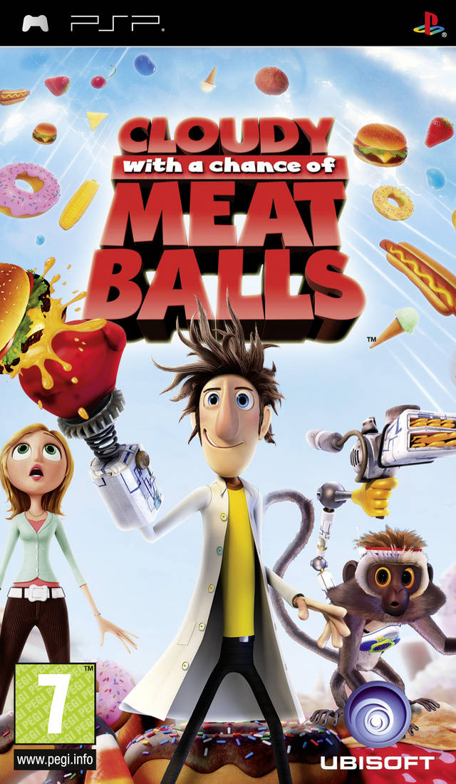 Cloudy with a Chance of Meatballs - PSP PlayStation Portable